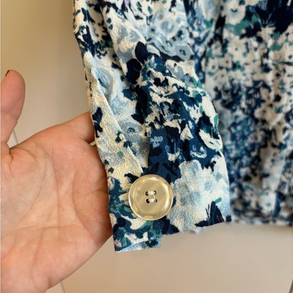 Rouje Dalida blouse in blue hydrangea FR 34/US 2 - Picture 7 of 9